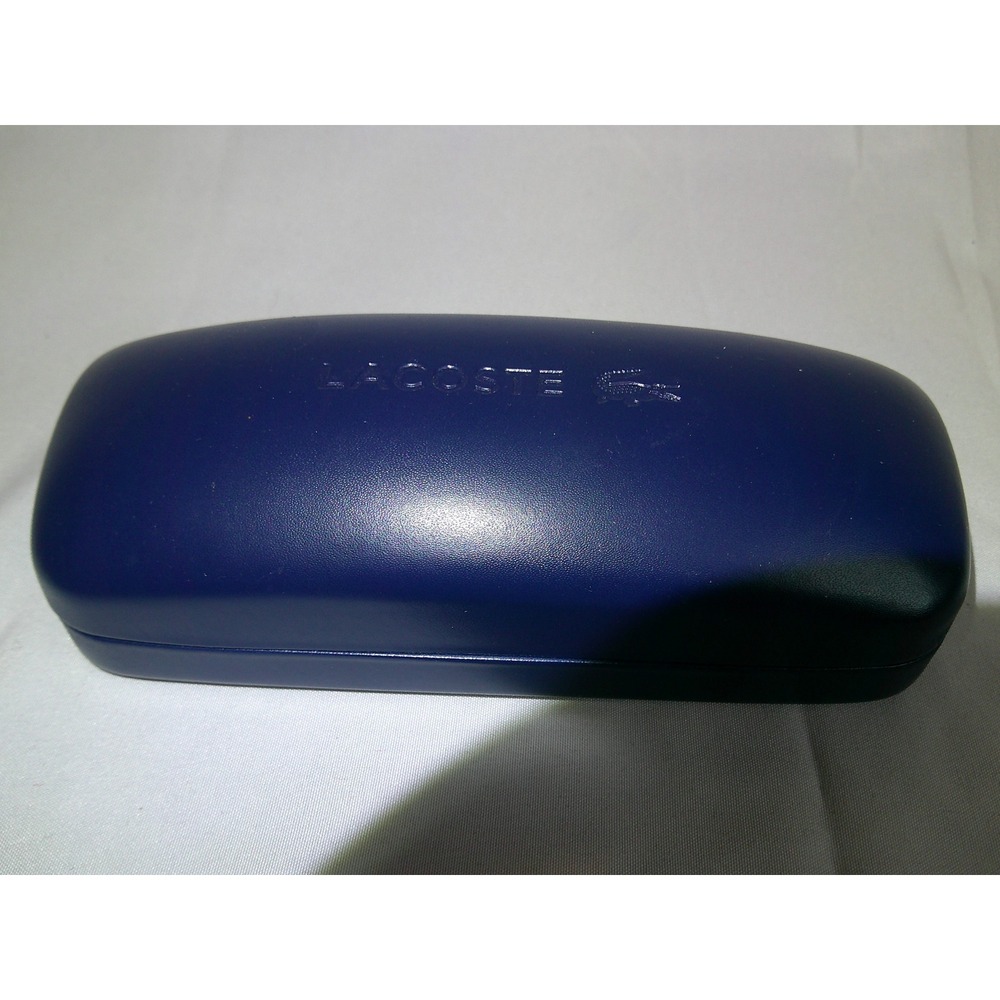 Lacoste‎ Eyeglasses Sunglasses Case Clamshell Hard Shell Protective NWOT